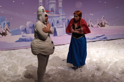 Yıldırımlı Çocukların tiyatro keyfi