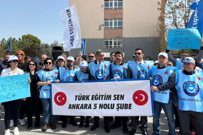 Türk Eğitim-Sen'den iş bırakma eylemi: Şiddete son verilsin