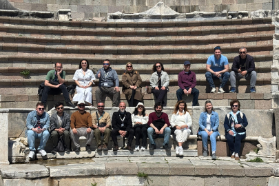 Bursa’nın rehberleri antik kentlerde eğitim turunda