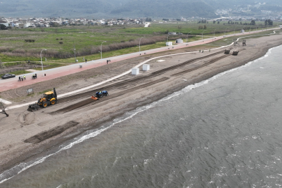 Bursa’nın sahilleri yaz sezonuna şimdiden hazırlanıyor