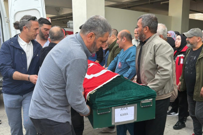 Okul saldırısında şehit olan öğretmen son yolculuğuna...