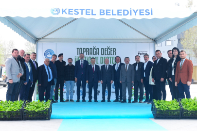 Kestel’den Dünya Pazarına Ahududu çıkarması: 6 bin fidan toprakla buluştu