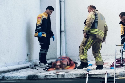 6. kattan aşağı atladı! Silah sesleri duyulan dairede dehşet