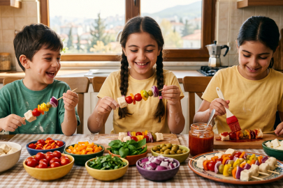 Bugün mutfak onların! 23 Nisan’a özel "Gökkuşağı Pizzası"