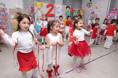 Osmangazi Belediyesi kreşlerinde 23 Nisan coşkusu yaşandı
