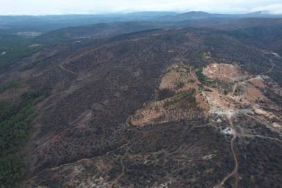 6 bin futbol sahası yanmıştı: Harmancık'taki son durum havadan görüntülendi