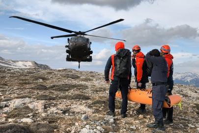 Dağda acı son: Bitki toplarken fenalaşan adam kurtarılamadı