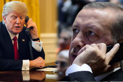 Cumhurbaşkanı Erdoğan, ABD Başkanı Trump ile görüştü