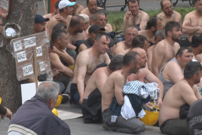 Ankara'da madenciye biber gazlı müdahale: Açlık grevi 8. gününde!