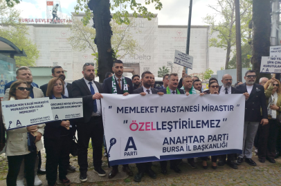 "Memleket satılmaz!" Anahtar Parti Bursa’dan satış kararnamesine yaylım ateşi
