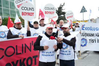 Colins işçileri greve çıktı: "Emeğimiz yok sayılıyor"