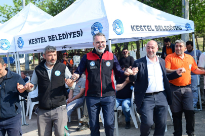 Alın terine vefa: Başkan Erol personeliyle gönül sofrasında