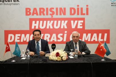 Nilüfer'de demokrasi diyaloğu: Prof. Dr. Ahmet Özer konuk oldu