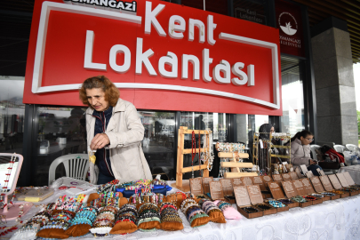 Osmangazi Meydanı’nda kadın emeği görücüye çıktı