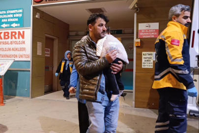 Yürümeye yeni başlamıştı, facianın eşiğinden döndü: 1 yaşındaki bebek hastanelik oldu