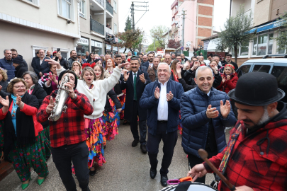 Görükle’de Hıdırellez coşkusu: Yağmura rağmen bahar ateşi yanmaya devam ediyor!
