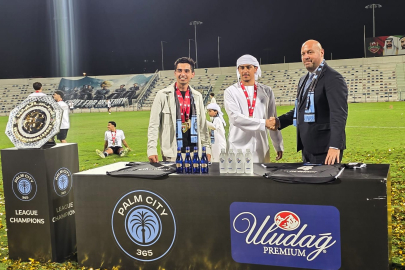 Uludağ İçecek’ten Dubai hamlesi: Palm City FC’ye sponsor oldu!