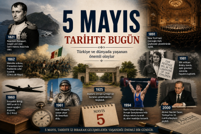 5 Mayıs günlüğü: Siyaset, bilim ve tarihten çarpıcı notlar