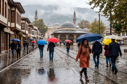 Bursa'da Salı gününe dikkat: Sağanak yağış ve gök gürültüsü bekleniyor