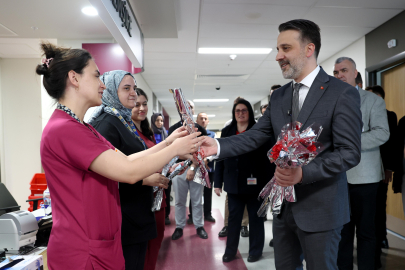 Biba’dan Hemşirelere vefa ziyareti