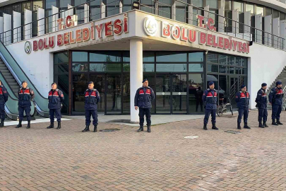 Bolu Belediyesi’ne jandarmadan 5’inci dalga operasyonu