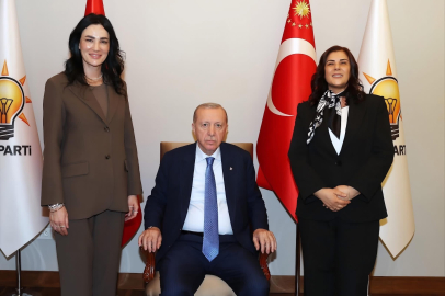 Külliye’de Aydın zirvesi: Özlem Çerçioğlu ve Seda Sarıbaş Cumhurbaşkanı ile buluştu