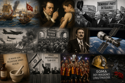 14 Mayıs tarihte bugün: Siyasi dönüşümler, bilimsel gelişmeler ve unutulmayan kararlar