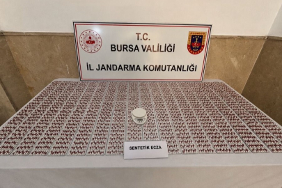Bursa'da zehir tacirinin ikameti cephanelik gibi... Binlerce sentetik hap yakalandı