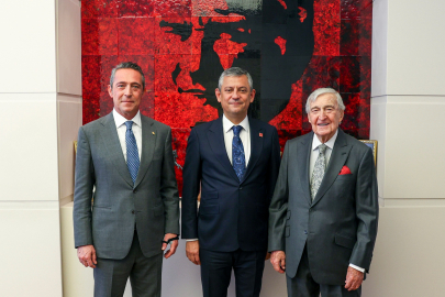 Rahmi Koç ve Ali Koç’tan Özgür Özel’e davet
