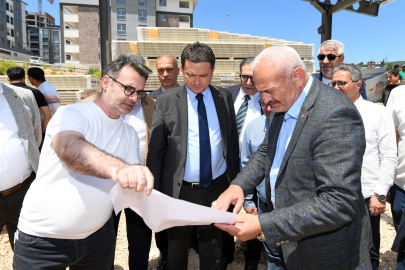 Demirtaş kapalı pazar alanı açılış için gün sayıyor