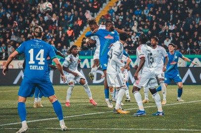Süper Lig'de sezon finali: Çaykur Rizespor 2-2 Beşiktaş