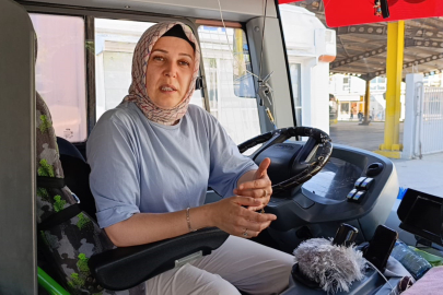 Yolcusu fenalık geçirince kadın şoför rotayı hastaneye çevirdi