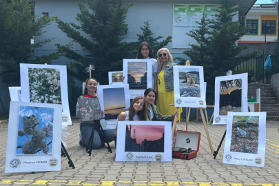 Hatice Gâni Erverdi Ortaokulu’nda anlamlı açılış: "Doğanın İzinde" fotoğraf sergisi kapılarını açtı
