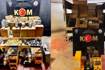 Bursa polisi kaçak tütün tacirlerine geçit vermedi