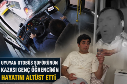 Otobüs şoförünün uyuduğu kazada ağır yaralanan gençten destek çağrısı