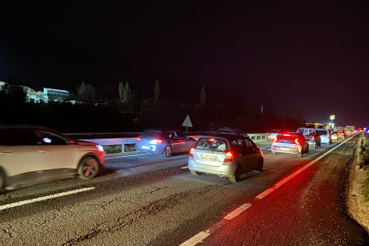 Bayram göçü başladı: Kemikli Rampaları’nda trafik kilitlendi!
