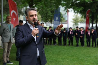 Bursa’nın 700. yılında büyük müjde! Başkan Vekili Şahin Biba izci evi sözü verdi