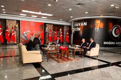 DSP’den MHP’ye bayram ziyareti: Genel merkezde bayramlaşma gerçekleşti