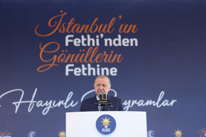 Cumhurbaşkanı Erdoğan'dan haliç'te sert sözler: "Zulüm 1453'te başladı diyenlerin maskesini indirin!"