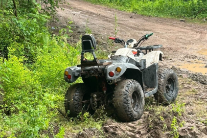 Dereyi ATV ile geçmeye çalışan anne ve oğlu hayatını kaybetti