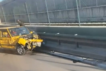 Ankara Yolu Caddesi'nde kaza: Sürücü alkollü çıktı!