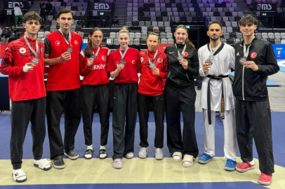 Milli taekwondoculardan 13 madalya