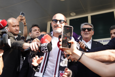 Beşiktaş'ın yeni teknik direktörü Vincenzo Italiano, İstanbul'a geldi