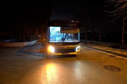 Bursa’da gece seferleri devam ediyor
