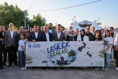 Bursa Leylek Şenliği başladı: Eskikaraağaç'ta büyük coşku!