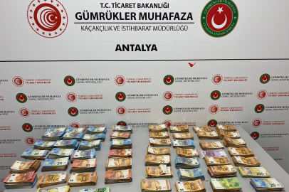 Bebek bezleri içerisine gizlenmiş 20 milyon liradan fazla nakit para ele geçirildi