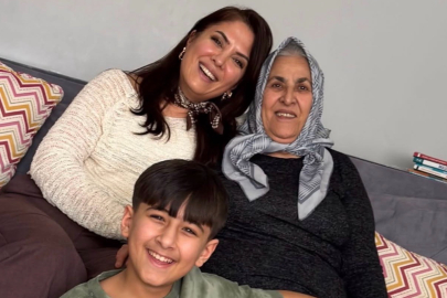 Ünlü yazar Dilek Cesur'un annesi gözyaşları içinde toprağa verildi