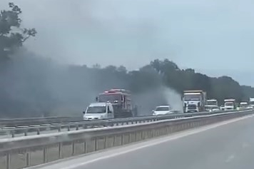 Karacabey'de korkutan yangın: TİGEM bölgesi alevlere teslim
