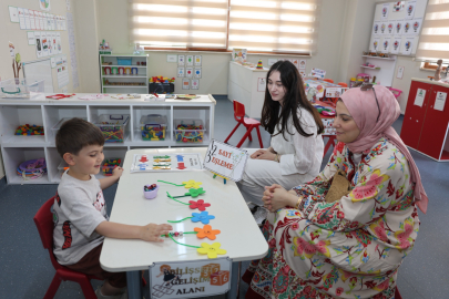 Osmangazi’de kreş öğrencileri gelişimlerini ailelerine sergiledi