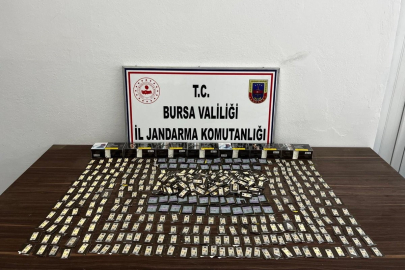 Bursa merkezli kaçakçılık operasyonu: Çok sayıda ürün